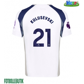 Tottenham Hotspur Dejan Kulusevski #21 Hemmatröja 2025-26 Kortärmad